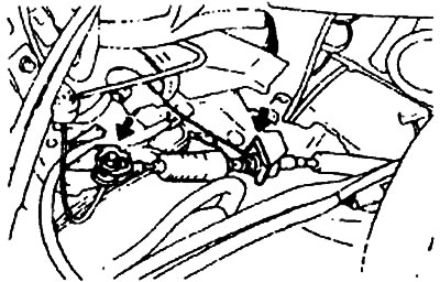 16. Отсоедините компрессор кондиционера…