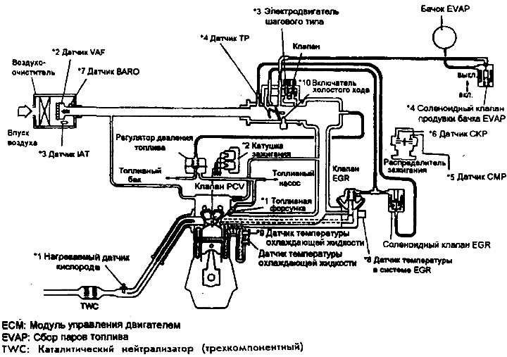 Układ elementów systemu