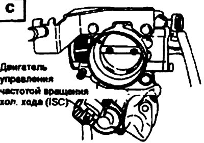 R. Exhaust gas recirculation sensor EGR.