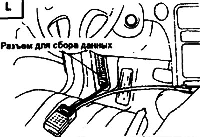 R. Exhaust gas recirculation sensor EGR.