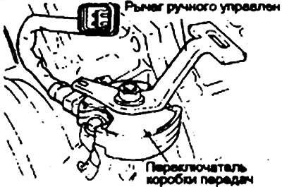 6. Remove the manual control lever,…