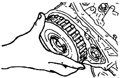 13. Remove the end sleeve.