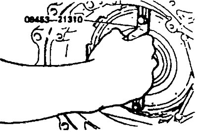 25. Attach the special tool…