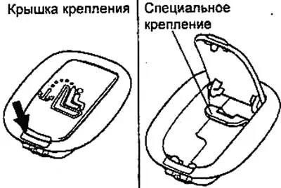 Закрепете детското столче с колан към специалната стойка, както е показано на…