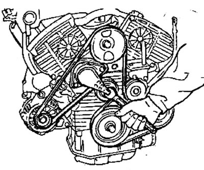 c) Using a 16mm wrench, turn the…