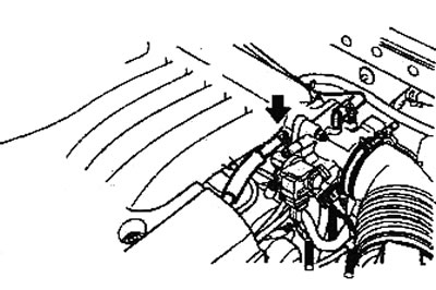 8. Отсоедините вакуумные шланги.