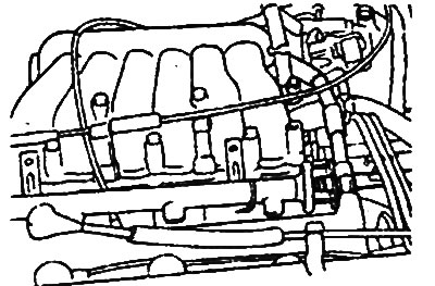 8. Disconnect the high pressure fuel…