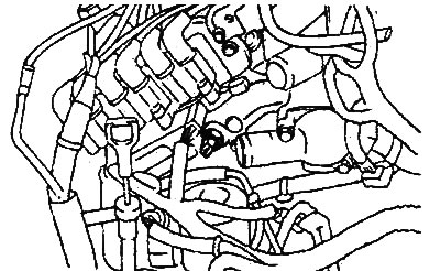12. Disconnect the coolant temperature…