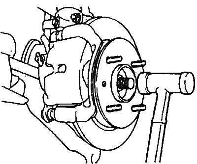5. Using light blows from a…