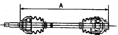 2.0 l, 2.4 l: 937.5±2 mm