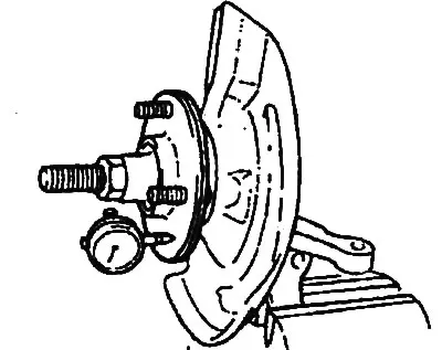 Биене на главината: 0,008 mm или по-малко