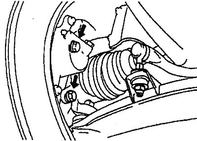 3. Remove the brake mechanism assembly.