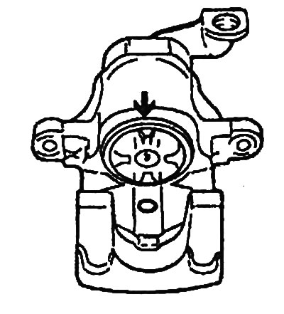 Как снять задний суппорт киа рио Rear disc brake mechanism (Hyundai Sonata 4 2001-2012, petrol: Chassis: Brake sy