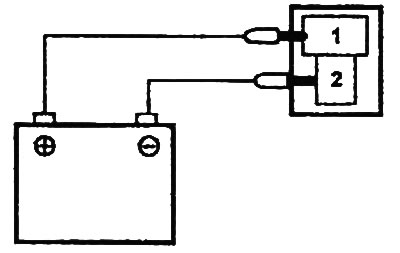 1. Connect power (battery voltage) to…