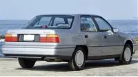 Hyundai Sonata II, изглед отзад