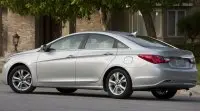 Hyundai Sonata VI, изглед отзад