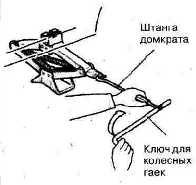 5. Пад'ём аўтамабіля.