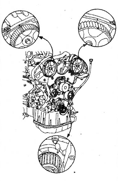 4. Align the camshaft and crankshaft…