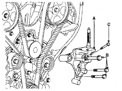 9. Install the engine frame (A).…