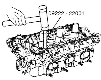 2. Using special tool 09222-22001,…