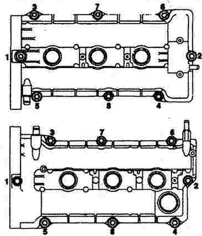 18. Install the cylinder head cover (A)…