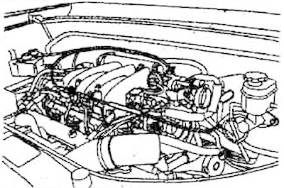 25. Install the throttle cable.