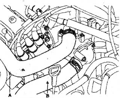 31. Connect the upper (A) and lower (B)…