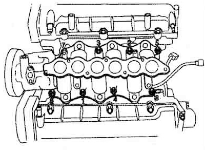 1. Install the intake manifold with the…