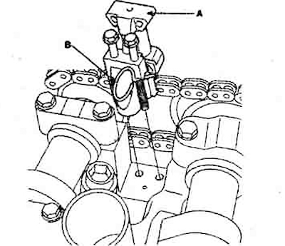 23. Remove the camshaft main bearing…