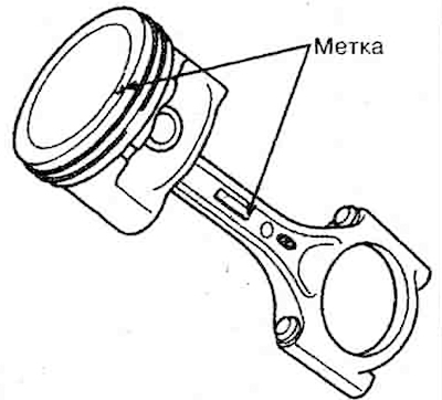 1. Connect the piston and connecting…