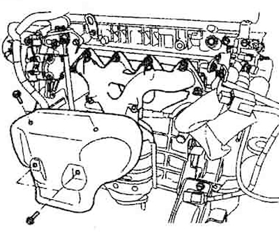 4. Remove the thermal insulation.
