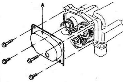 8. Remove the front and rear covers (A,…