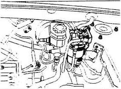 6. Loosen the mounting bolts and nuts…