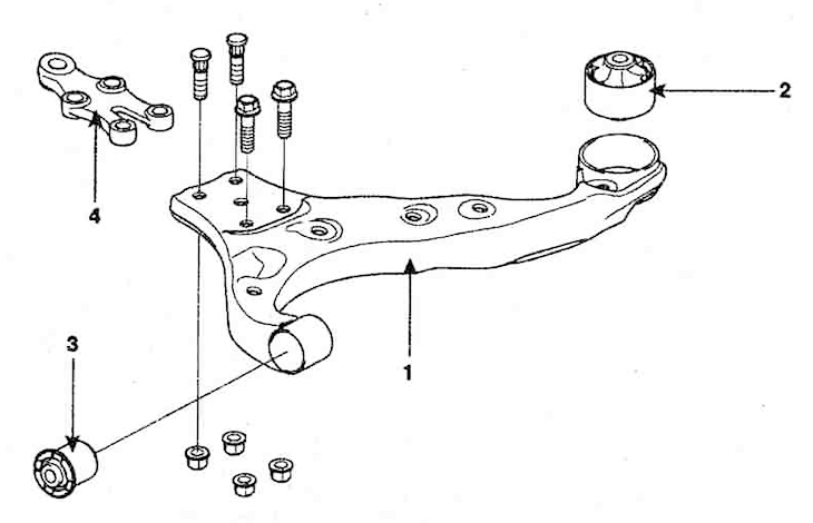 Рычаг подвески — устройство
