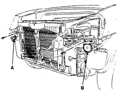 2. Снять звуковые сигналы (высокий А, низкий В).