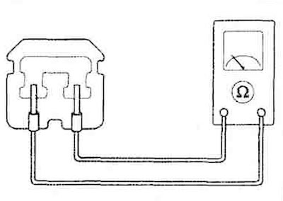 check the voltage and resistance at the…