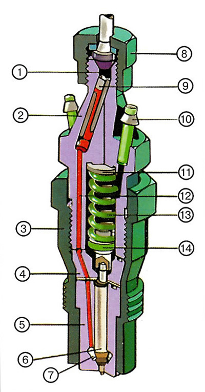 1. Intake chamber.
