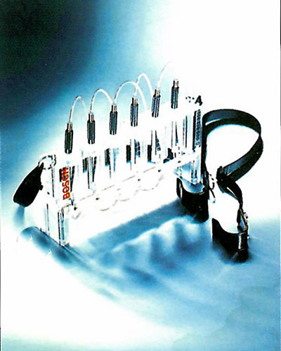 Flushing and cleaning fuel injectors at…