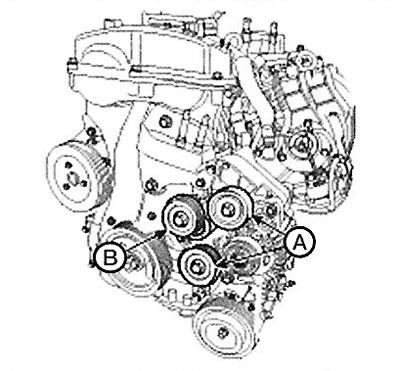 Note: Tightening torque: 53.9 - 63.7 Nm.