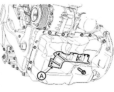 Note: Tightening torque: 19.6 - 23.5 Nm.