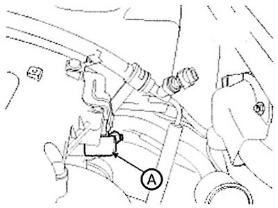 Note: Tightening torque: 9.8- 11.8 Nm.