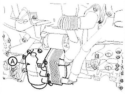 12. Drain the engine oil, then remove…