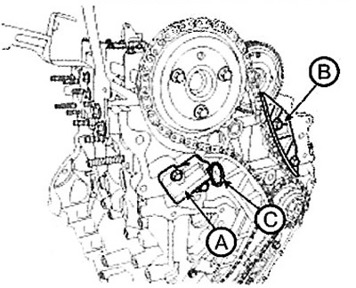 Note: Tightening torque: 9.8-11.8 Nm.
