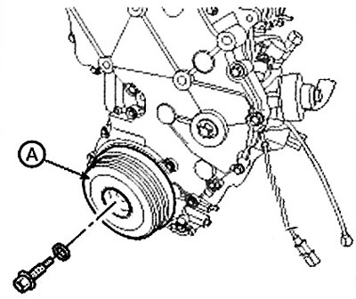 Note: Tightening torque: 196.1 Nm + 60°…