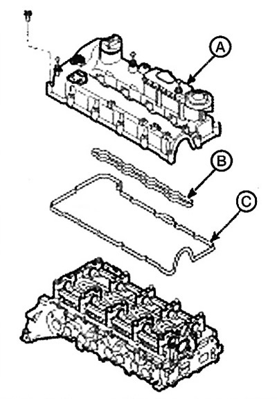 22. Install the cylinder head cover (A)…