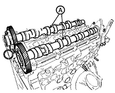8. Remove the intake and exhaust…