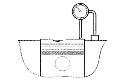 Measure the piston protrusion (at top…