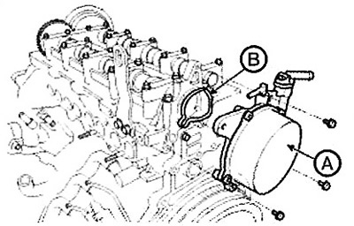 Note: Tightening torque: 7.8-11.8 Nm.