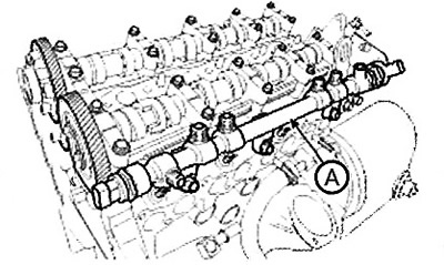 Note: Tightening torque: 19.6 - 26.5 Nm.