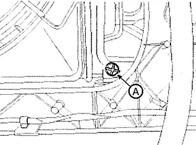 Caution: Never remove the radiator cap…
